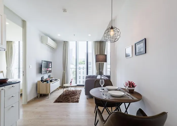 Modern Luxury Center Of Bkk 5 Mins Bts Asok *