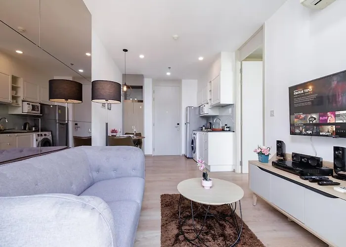 Modern Luxury Center Of Bkk 5 Mins Bts Asok Apartment Bangkok