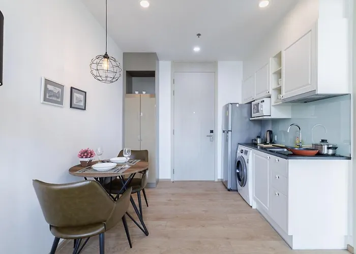 Apartment Modern Luxury Center Of Bkk 5 Mins Bts Asok