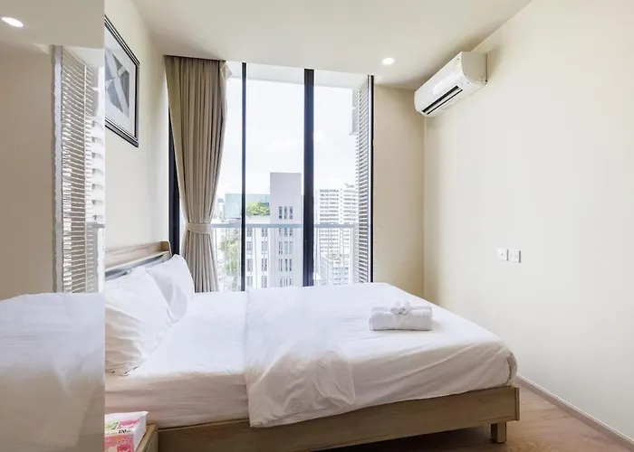 Modern Luxury Center Of Bkk 5 Mins Bts Asok * Bangkok