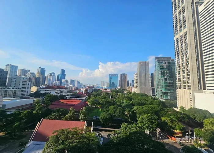 Modern Luxury Center Of Bkk 5 Mins Bts Asok Apartment
