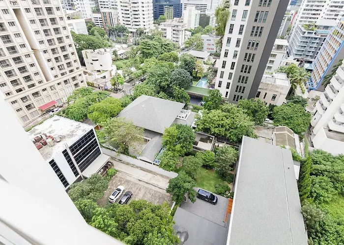 Apartment Modern Luxury Center Of Bkk 5 Mins Bts Asok